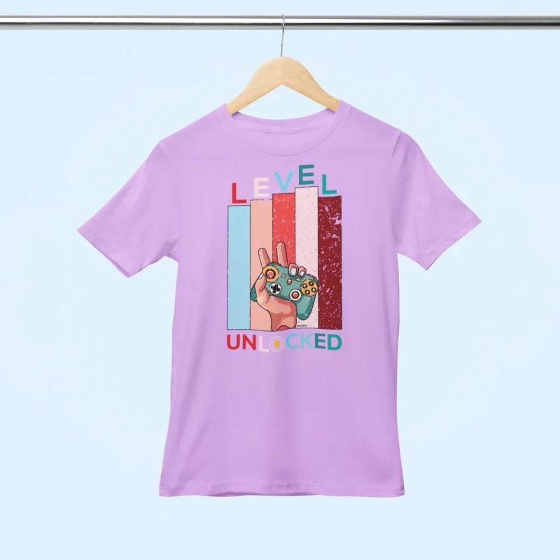 Level Unlocked Graphic Printed T-shirt