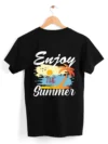 Enjoy the summer graphic printed t-shirt