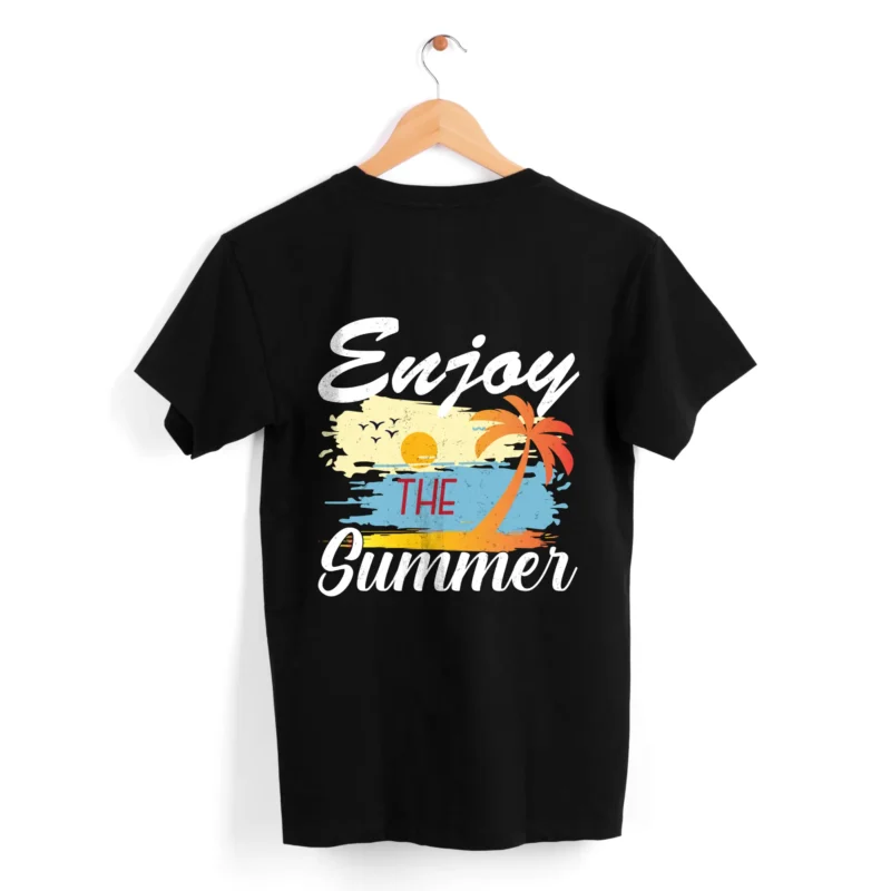 Enjoy the summer graphic printed t-shirt