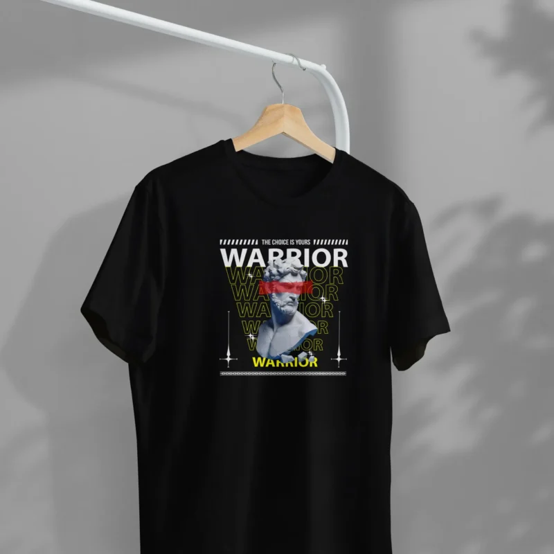 Warrior Graphic Printed T-shirt