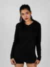 Black Full Sleeve T-Shirt