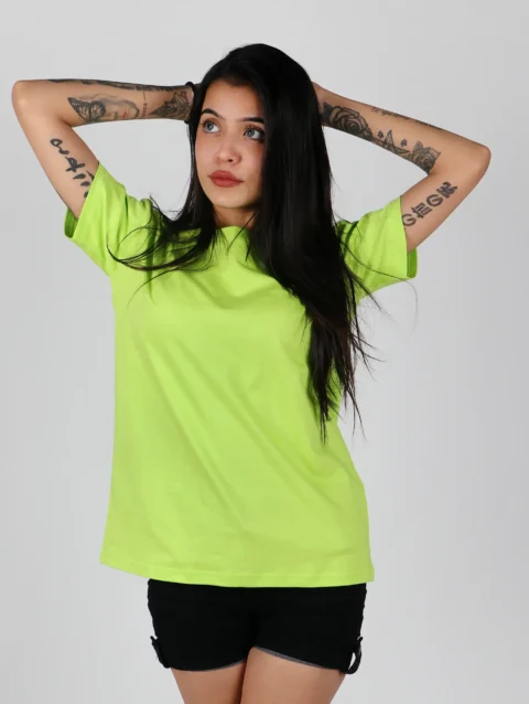 Neon Plain Relax Fit T-shirt