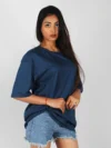 Blue Oversized Tees