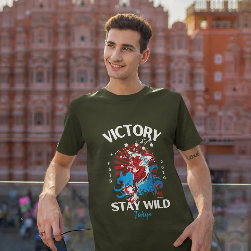Victory Graphic Printed T-Shirt