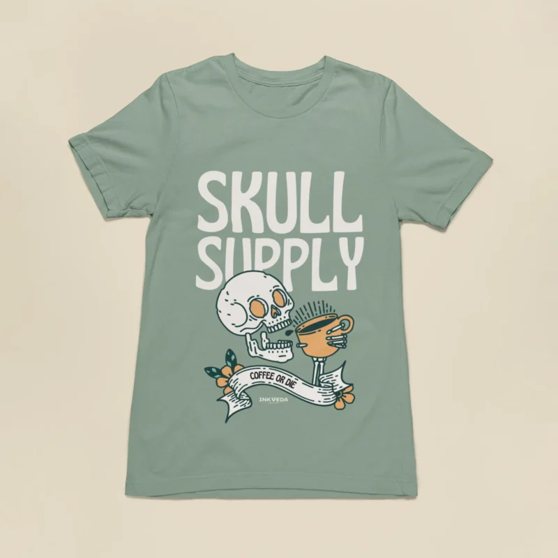 Skull Supply Graphic Printed T-Shirt