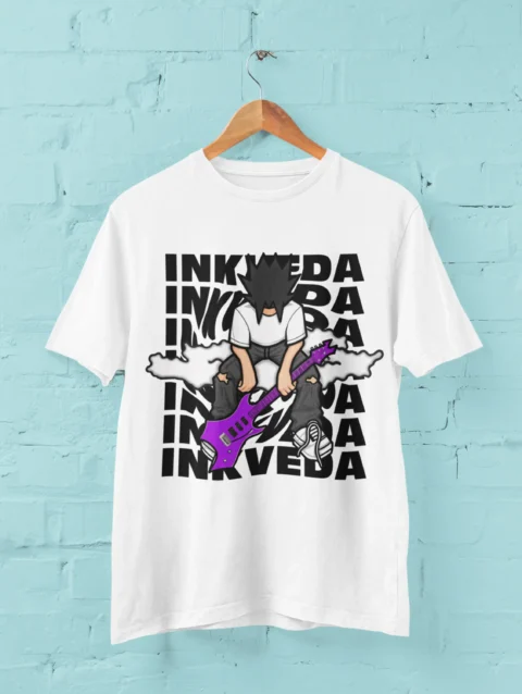 Ink Veda Street Wear Graphic Printed Oversized T-Shirt