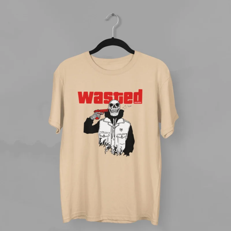 Wasted Graphic Printed T-Shirt