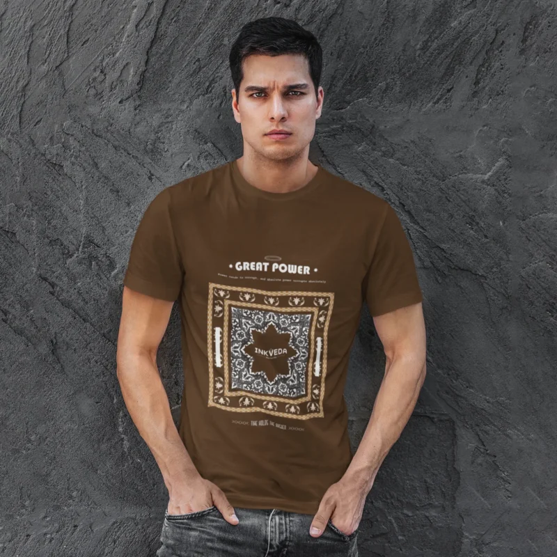 Great Power Graphic Printed T-shirt