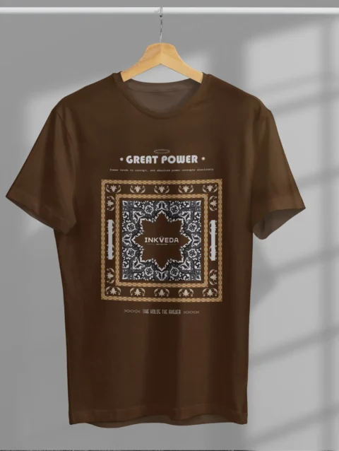 Great Power Graphic Printed T-shirt