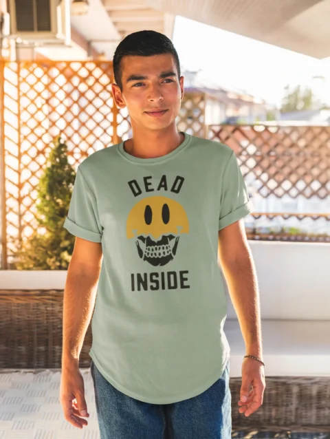 Dead Inside Graphic Printed T-Shirt