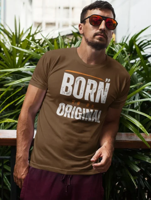 Born To Be Original Graphic Printed T-shirt