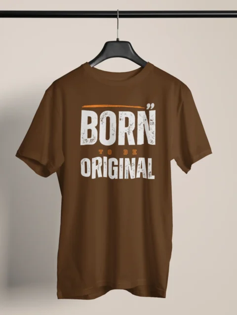 Born To Be Original Graphic Printed T-shirt