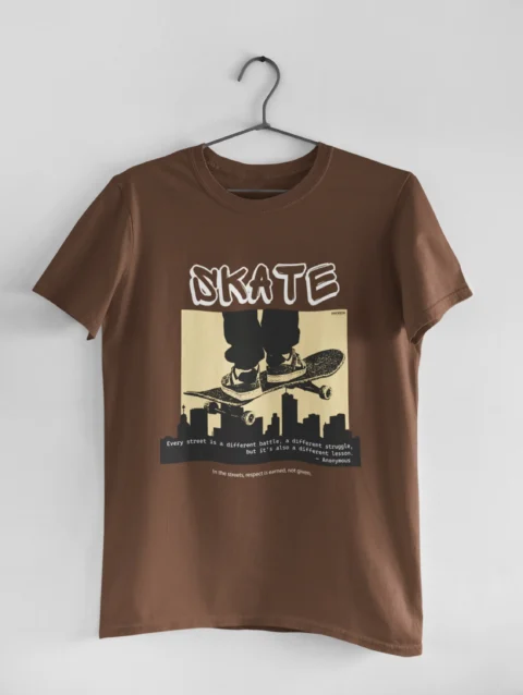 Skate Graphic Printed T-Shirt