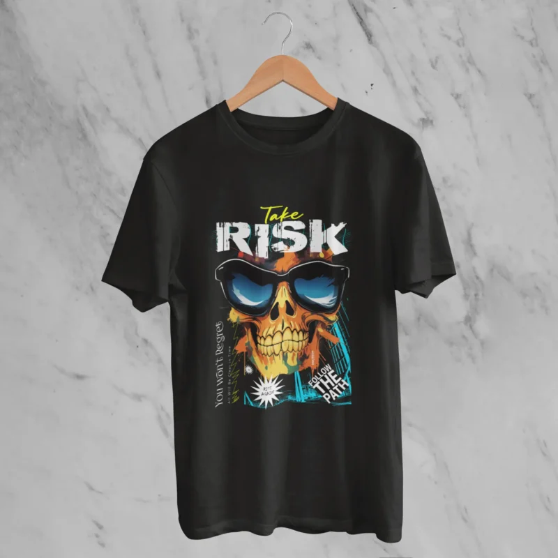 Take Rise Graphic Printed Oversized T-shirt