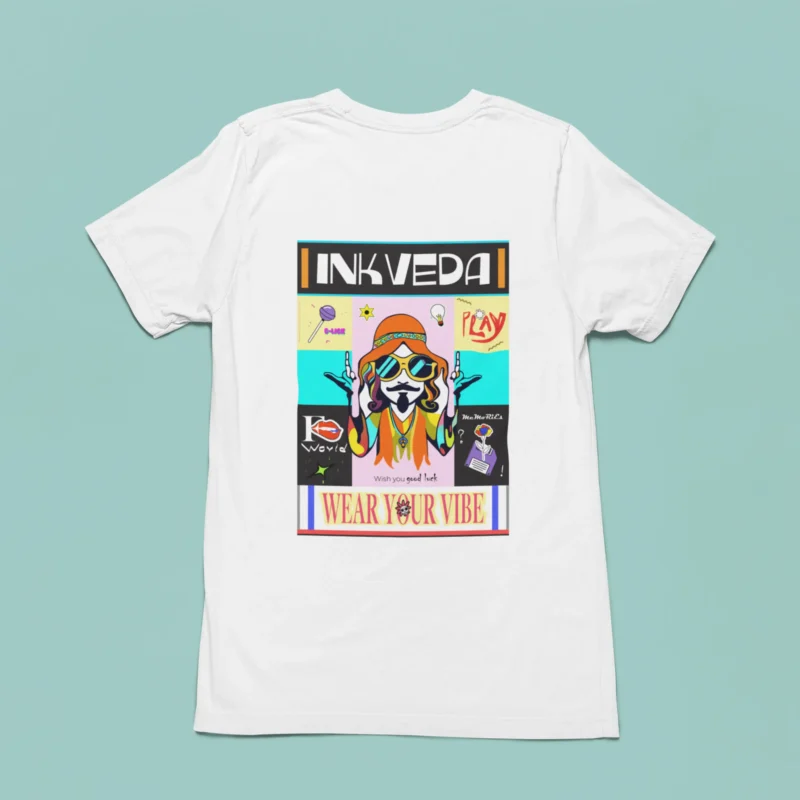 Wear Your Vibe Graphic Printed T-Shirt