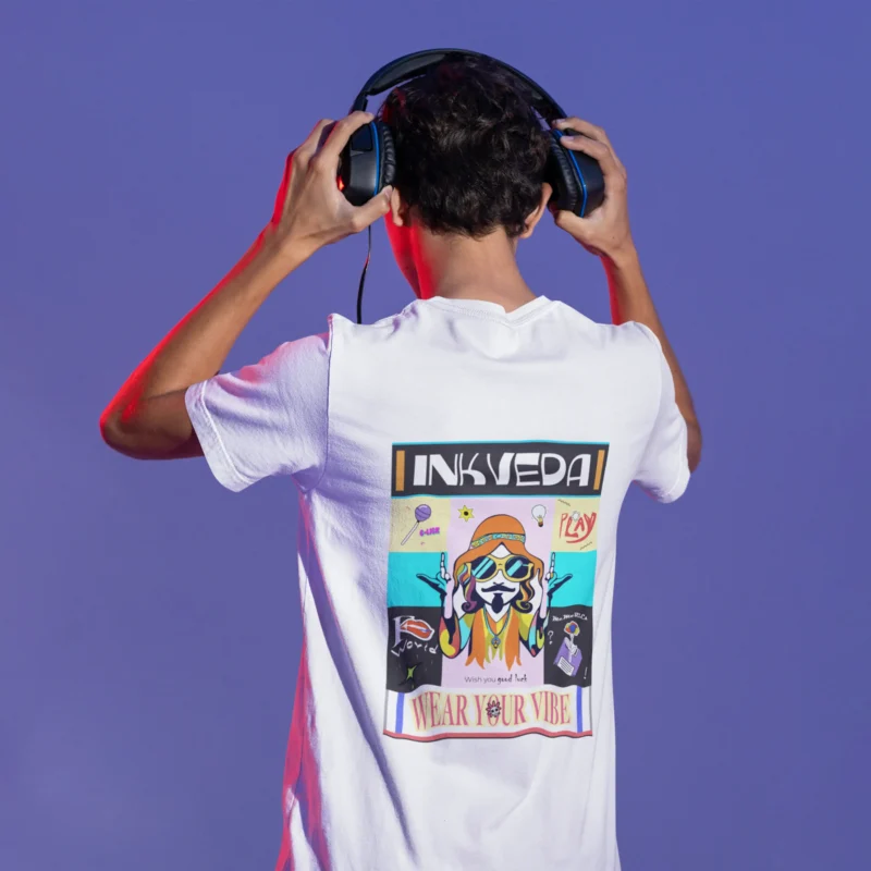 Wear Your Vibe Graphic Printed T-Shirt