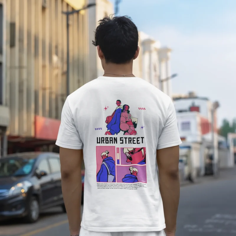 Urban Street Style Graphic Printed T-Shirt